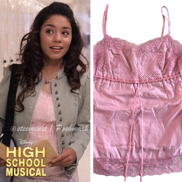 Vintage 2000s Lace Trim Camisole Cami ALT ASO Gabriella Montez - Picture 1 of 6